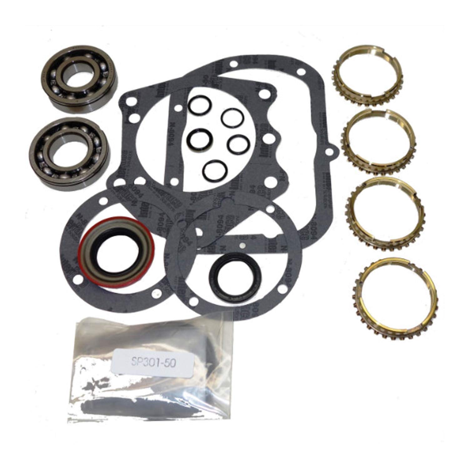 USA Standard Manual Transmission SAGINAW Bearing Kit 1966-1987 3-SPD w/Synchros