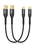 Vista 9 de CableCreation Cable corto USB C de 6 pulgadas, USB A a USB C de carga rápida tipo C para Power Bank, Galaxy S23, iPad Pro iPad mini, iPad Pro