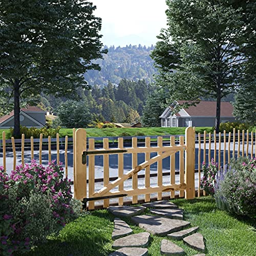 Générique Portillon Simple de clôture Bois de noisetier 100x60 cm,Clôtures & barrières, Portillons,142589