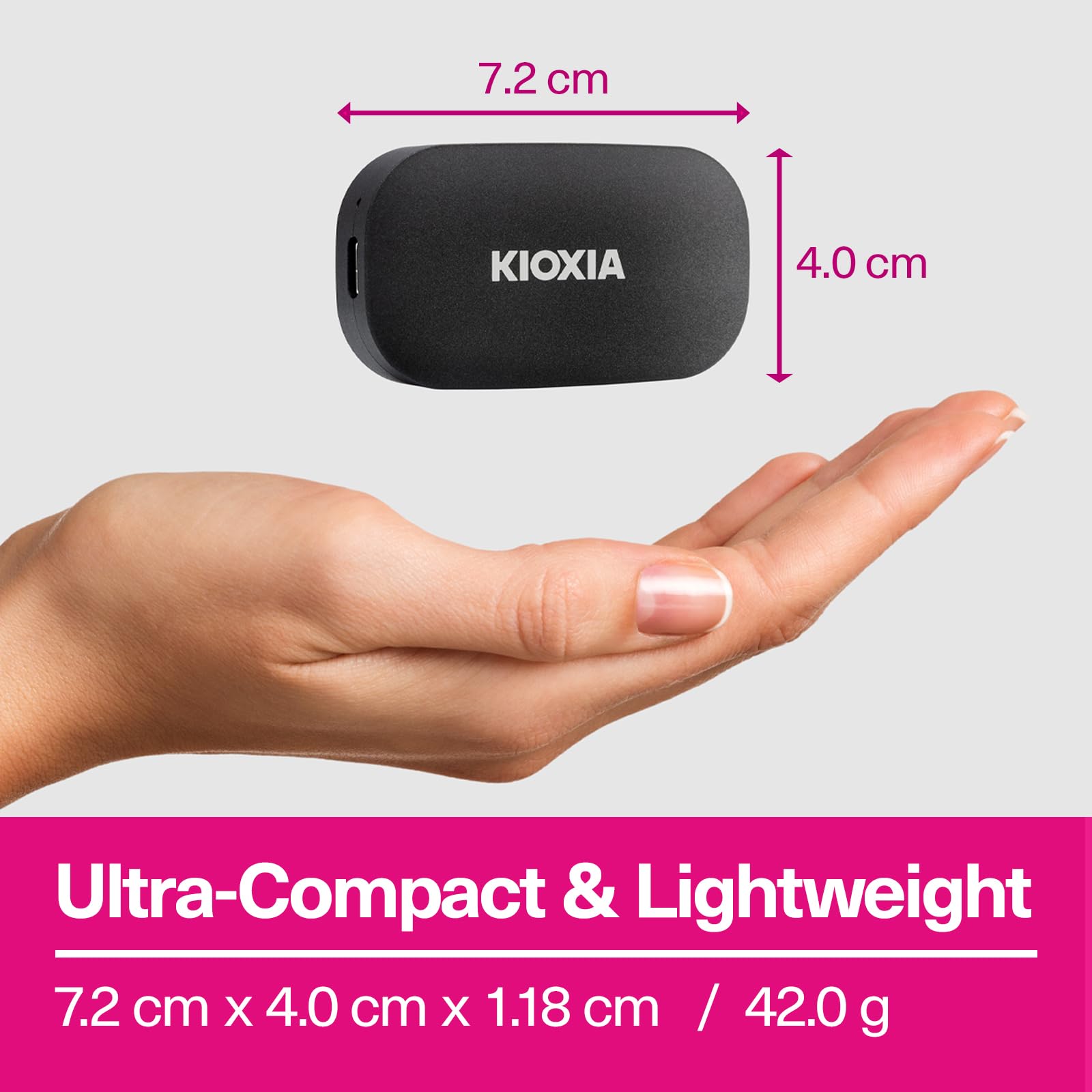 Amazon | キオクシア(キオクシア) EXCERIA PLUS G2 ポータブル SSD