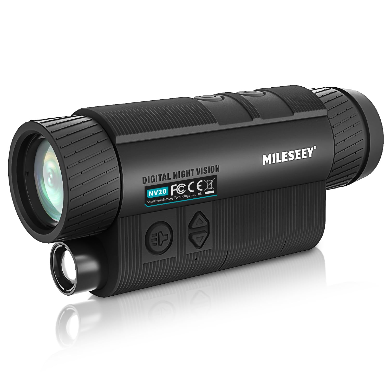 MiLESEEY Infrarot Nachtsichtgerät 2000mAh Akku 200m Foto Video Aufnahme Jagd Wildtiere 1,5 Zoll LCD Stativ