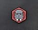 BritKitUSA 3D PVC First Order Death Trooper Helmet Patch GITD Star Wars Rogue One Episode 7