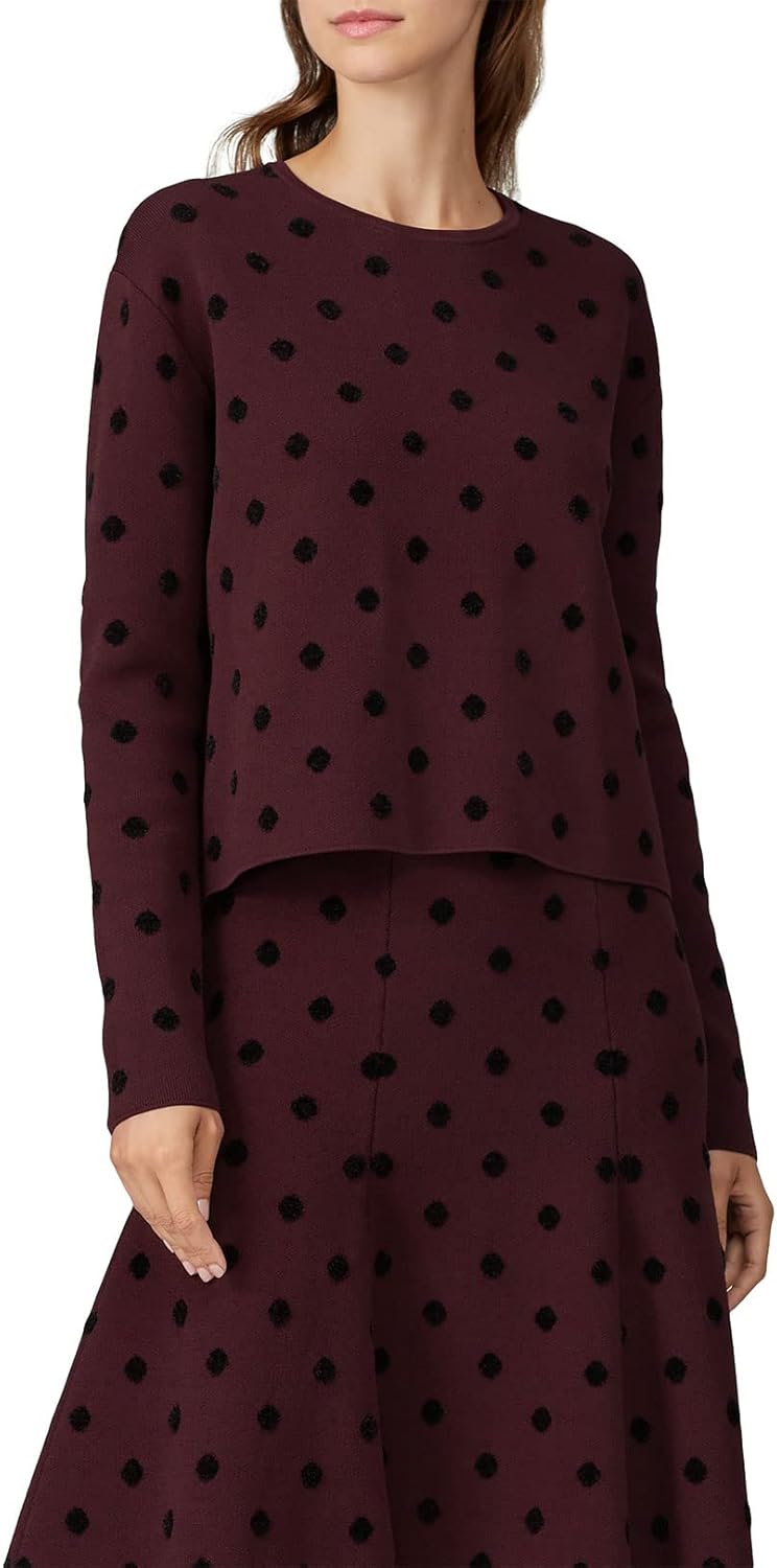 Rent The Runway Pre-Loved Polka Dot Pullover - Image 3