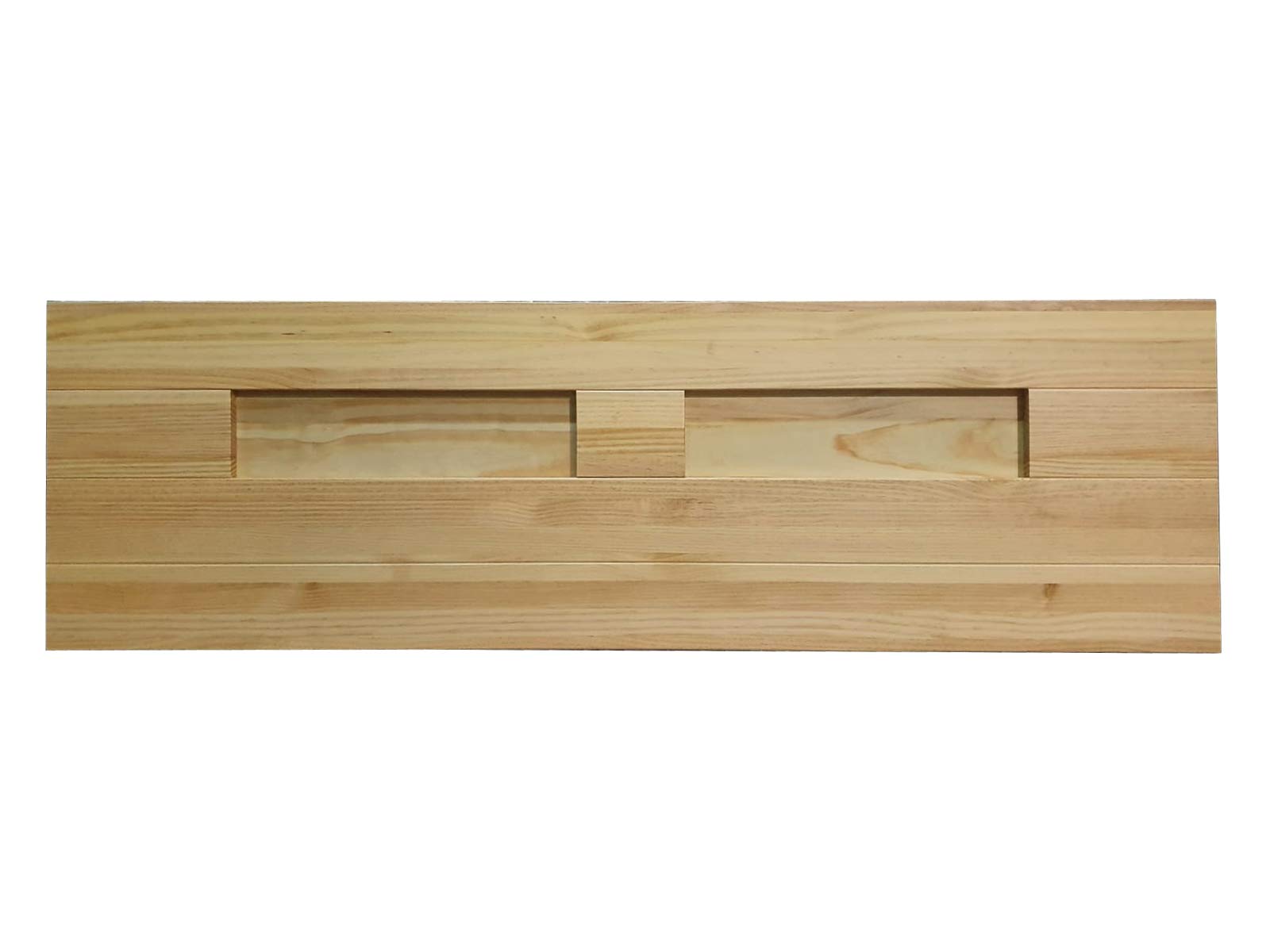 PEJECAR Cabecero de Madera FIORDO, Barnizado Natural, para Pared. Cabecero para Camas de 135 | Cabeceros Madera Pino | Dormitorio Matrimonio | Cabezal Cama (Tabla, para Cama de 135 (145 x 44))