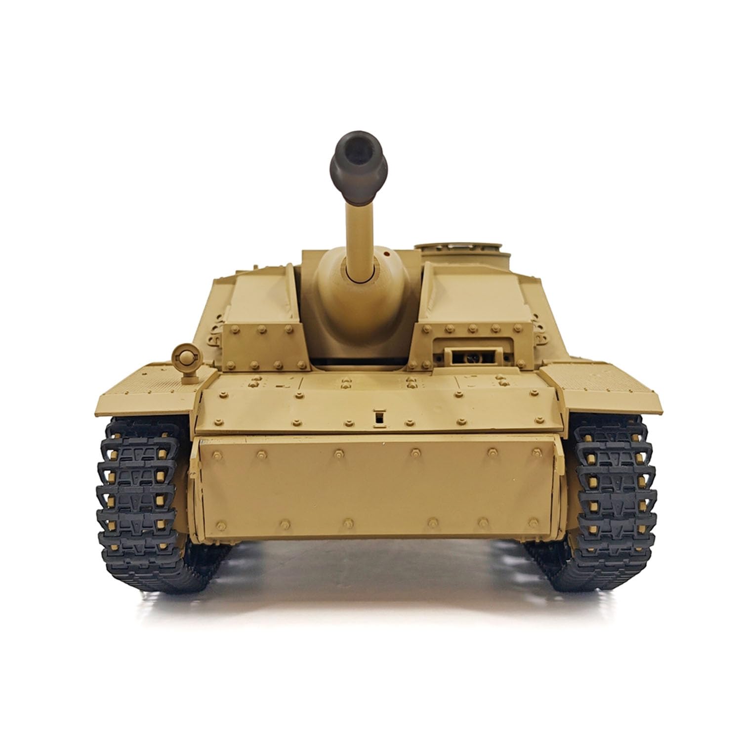 1/16 Henglong 7,0 Mainboard Deutscher Stug III RTR Kunststoff RC-Panzer-Modell 3868 BB IR Stahlgetriebe 1800MAH Batterie Radio Sound Licht