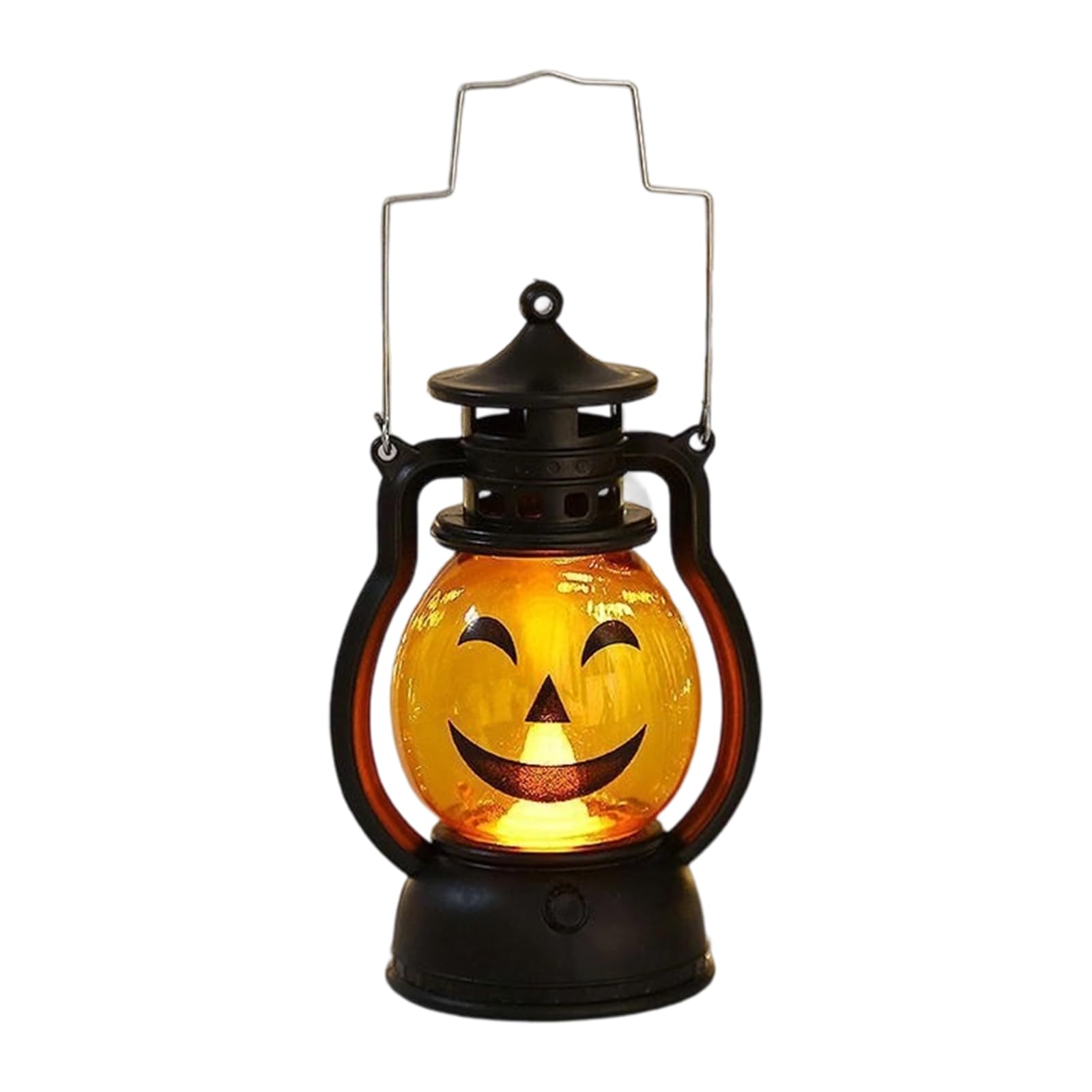 Nucelit Halloweens Pumpkin Light Decoration Battery Powered Sturdy Craft for Party Indoor Outdoor Festival Atmospheres Holiday Decoration