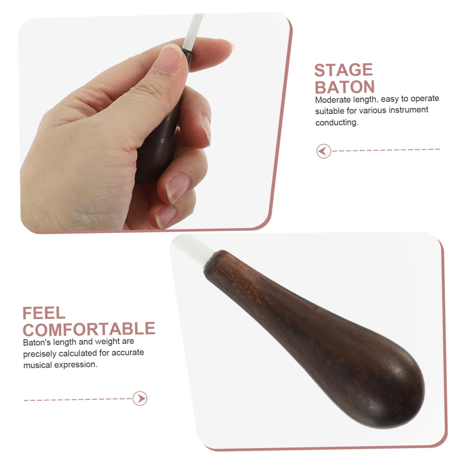 Abaodam Telescopic for Conductors Show Concert Musical for Orchestra Directors