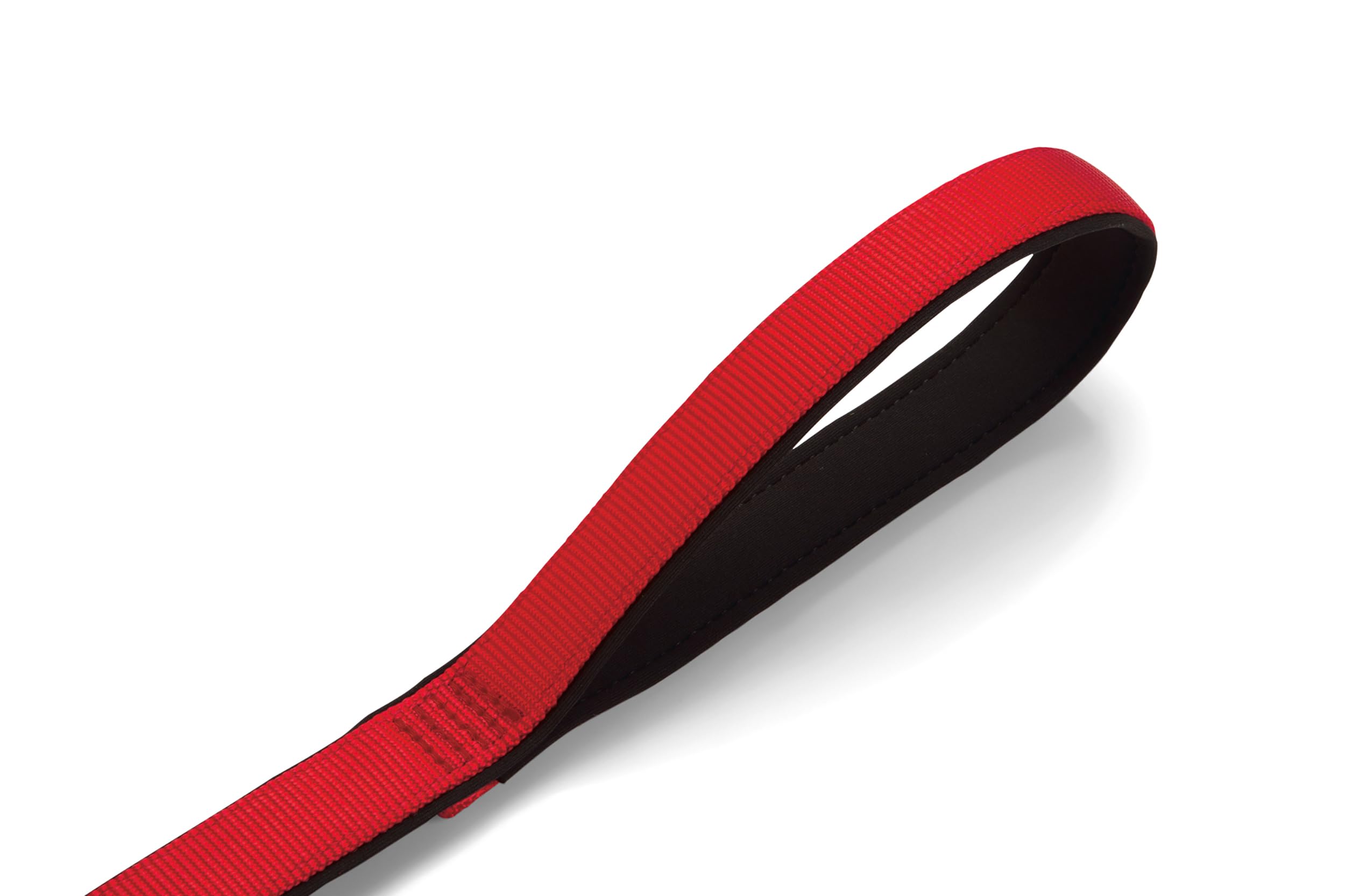Karlie Art Sportiv Premium, Hundeleinen, Nylon, Rot, 120x2,5 cm