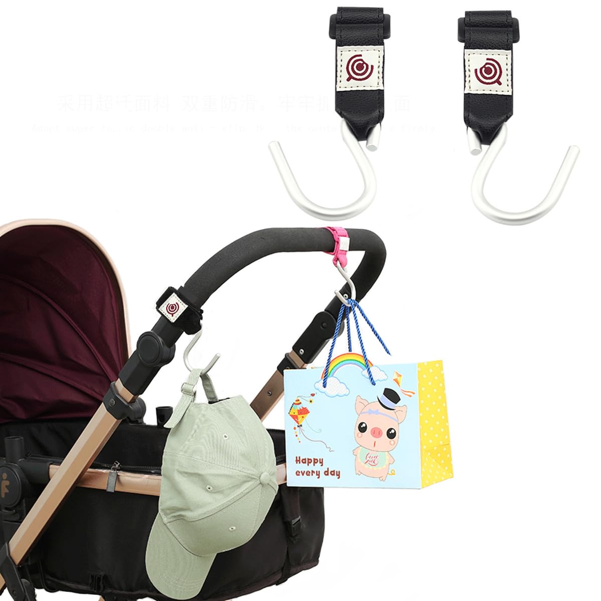 Amazon | Yoseka フック ベビーカー 荷物かけ ベビーカー フック 頑丈 Amazon | Yoseka フック ベビーカー 荷物かけ ベビーカー フック 頑丈