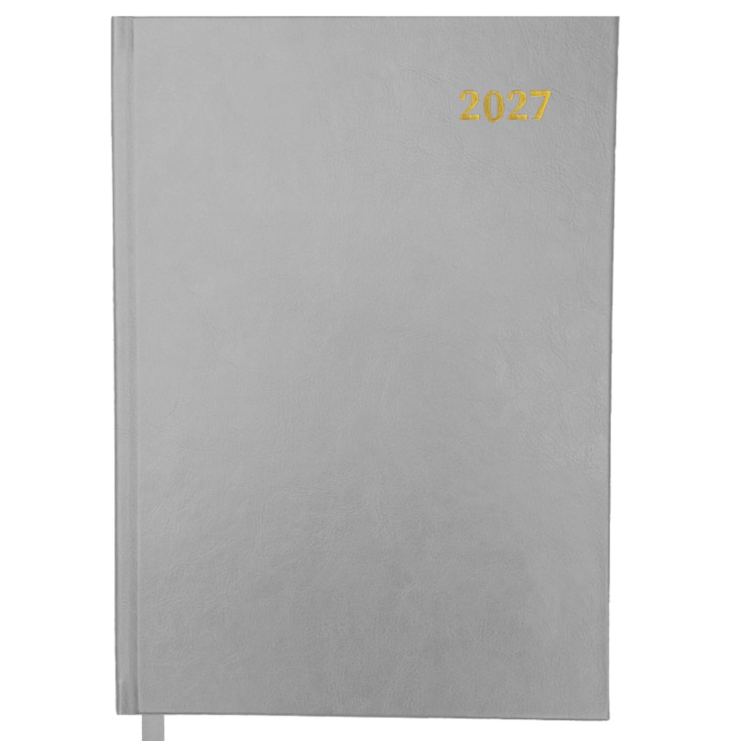 Inwezak 2027 Diary A5 Week to View Hardback - Grey