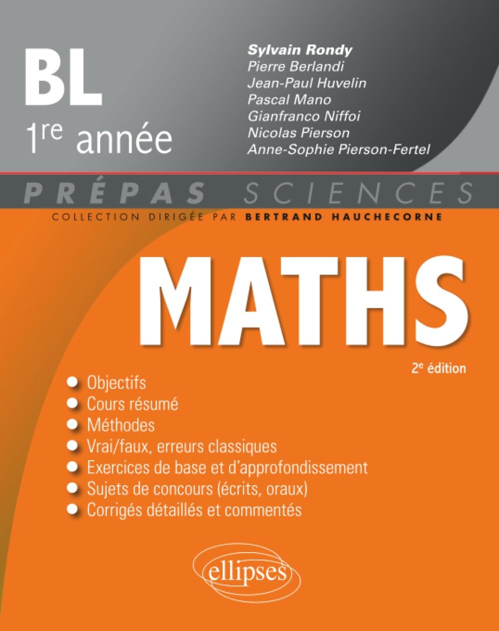 Mathématiques - BL 1re année (Prépas Sciences)