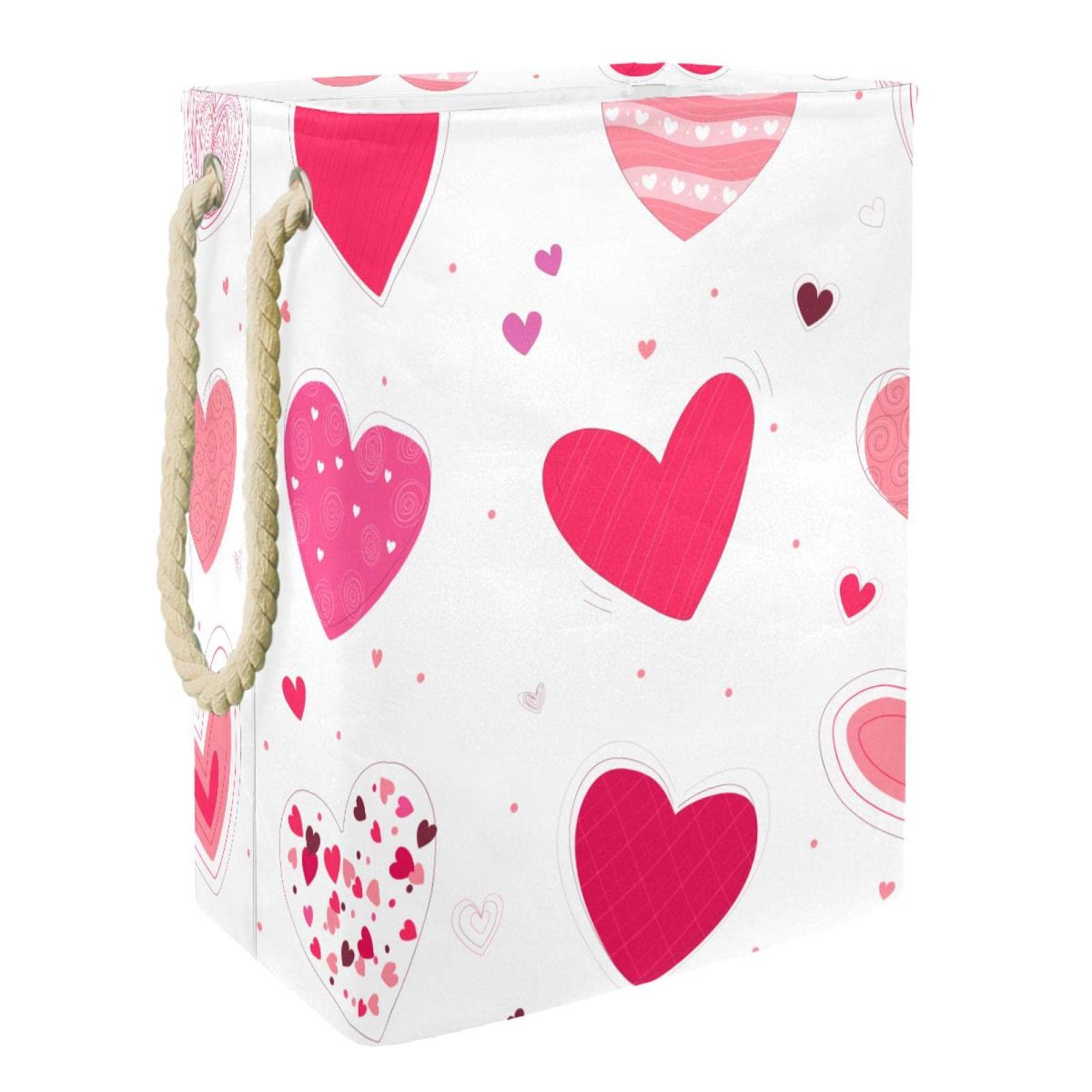 Panier à linge personnalisé avec poignées pour ranger la chambre