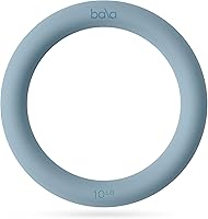 Vista 10 de Bala Power Ring, 2 en 1 pesa rusa y mancuerna, 4.5 kg - Equipo de entrenamiento completo para gimnasio en casa para entrenamiento de fuerza, HIIT