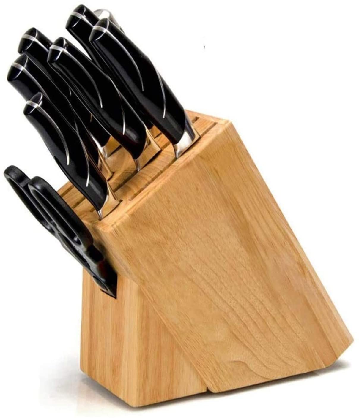 Bloque Cuchillos Cocina Organizador De Almacenamiento De Bloques De Cuchillos De Haya Universal Funcional, Soporte para Cuchillos, Restaurante, Cocina