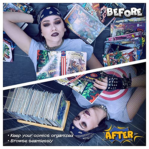 Komiq Comic Book Storage Holder For Displaying Comics thumb #3