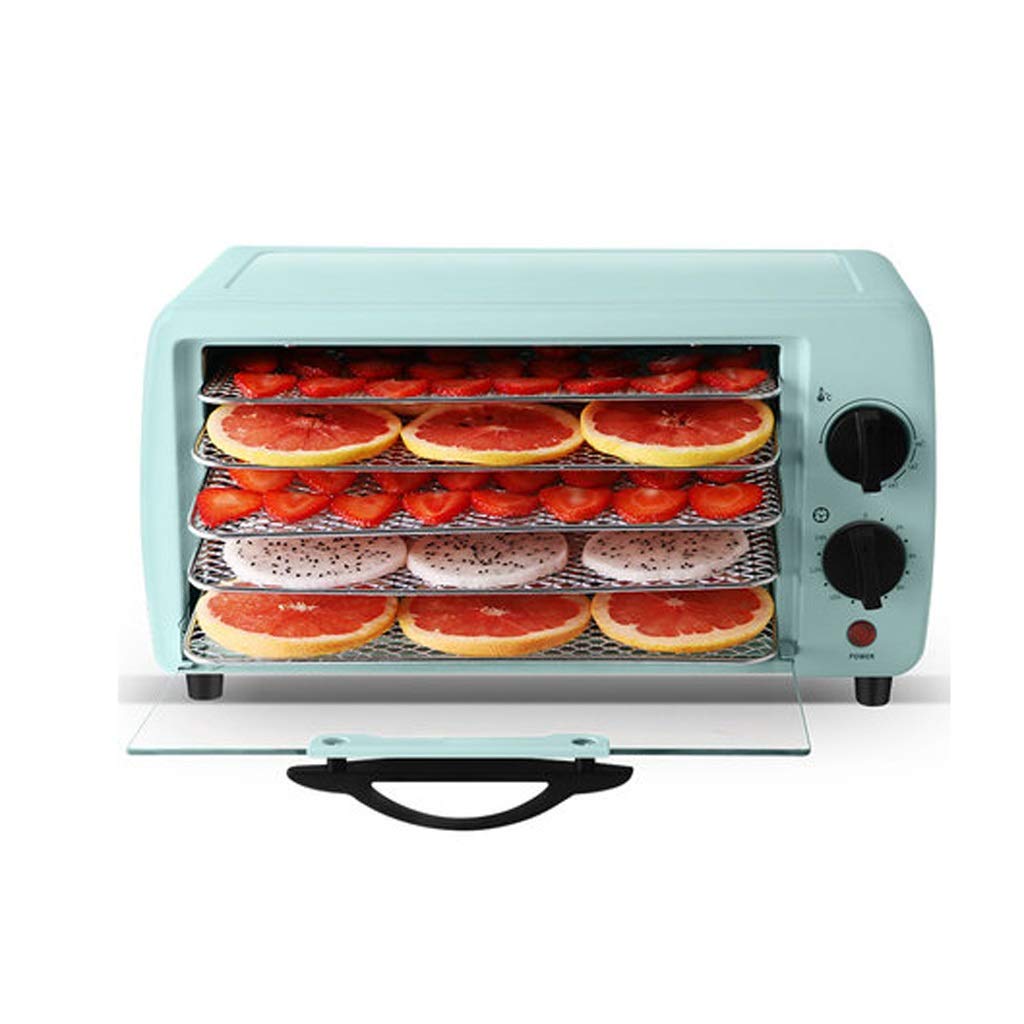 AYCDL Fully Automatic Dried Fruit Vegetables Herb Meat Machine Mini Food Dehydrator Pet Meat Dehydrated 5 Trays Snacks