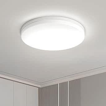 Plafoniera LED Soffitto 48W By EASY EAGLE - Luce Bianca 4000K, 4800LM, Impermeabile IP44. Perfetta Per Bagno, Cucina, Camera E Ufficio!