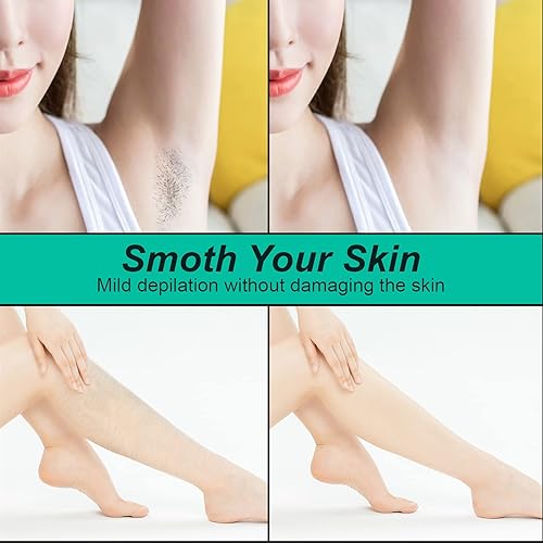 Miniatura 3 de Borrador de cabello de cristal, reutilizable, herramienta mágica de depilación sin dolor, borrador mágico para espalda, brazos, piernas, borrador de