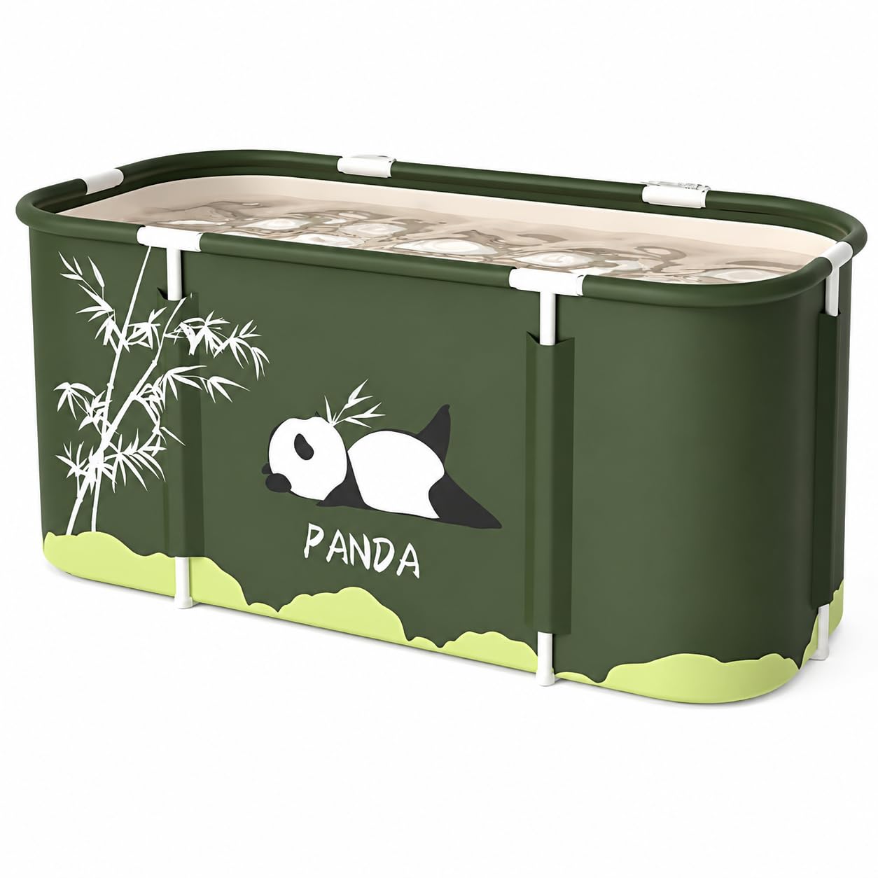 Bañera plegable para adultos, bañera plegable portátil para ducha, bañera plegable portátil cómoda bañera de remojo para el hogar, viajes y apartamentos de alquiler
