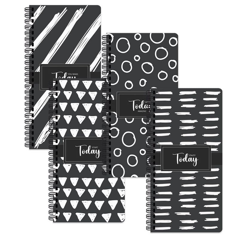 Keskin Color 8x16 84 Yaprak Çizgili Spiral Sert Kareli Kapak Today Defter