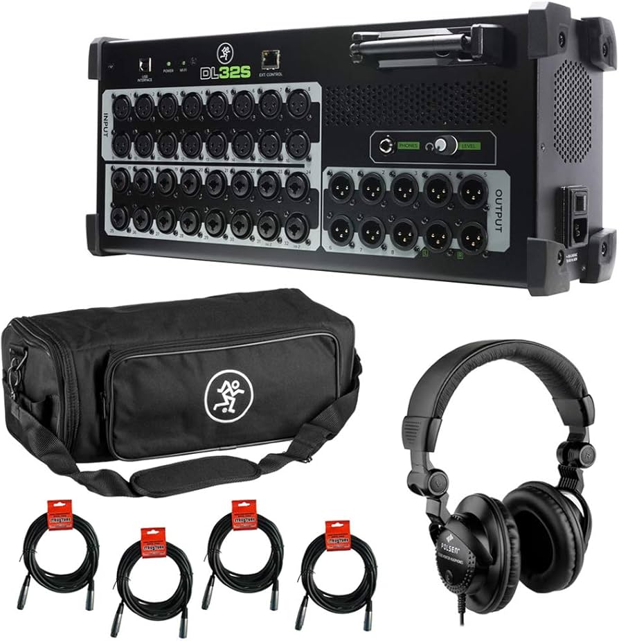 Amazon.com: Mackie DL32S 32-Channel Wireless Live Sound Mixer with