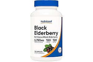 Amazon Elements Elderberry Capsules: Enhanced Immune Support