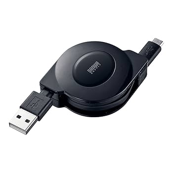 かん　USB充電ケーブル Micro USB Amazon | SUNGUY マイクロusbケーブル l字 0.3M 【2本組】両面
