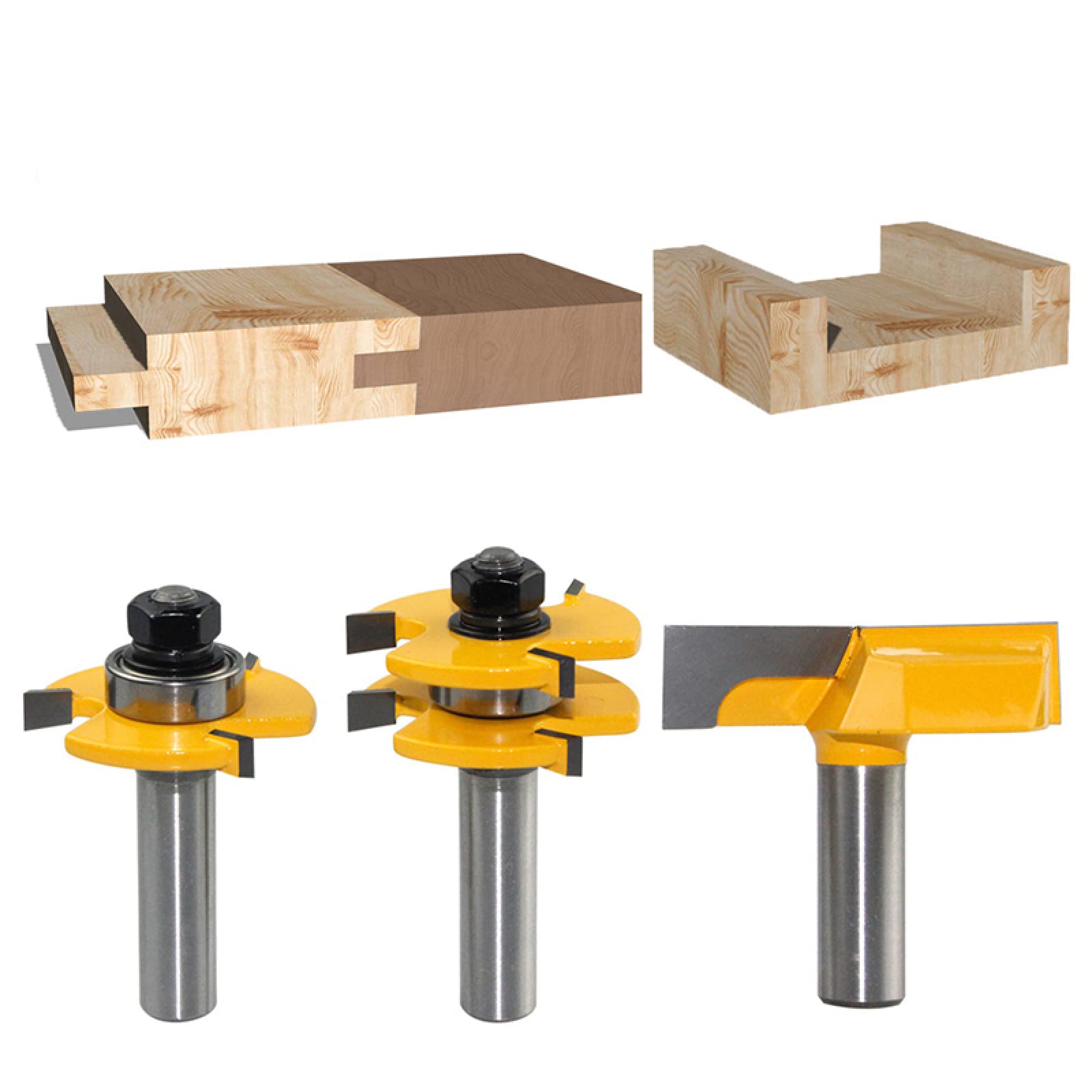 4 Pezzi Di Fresa Arrotondatrice In Metallo Duro Per Lavorazione Del Legno Fresa Arrotondatrice Con Gambo In Metallo Duro Da 6 Mm Frese A Estremita Tonda Utensili Per Falegnameria 88642060