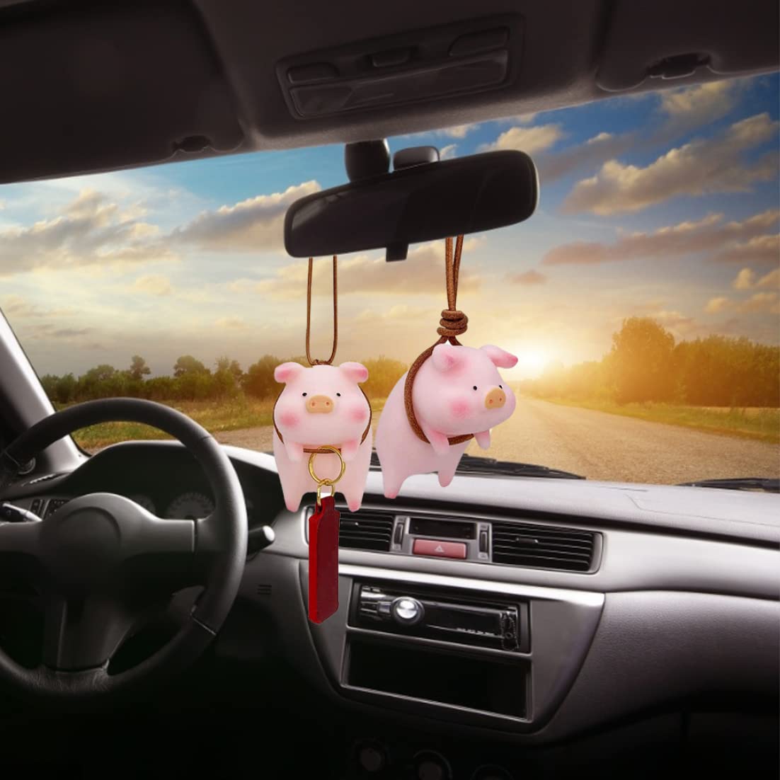 Charme De Rétroviseur Pour – Functional La Voiture, Pendentif