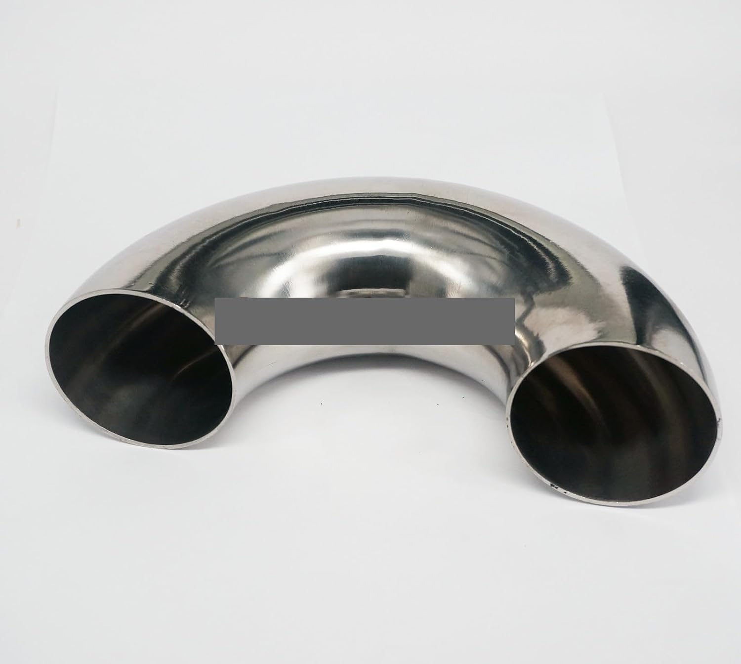 76mm 3" O/D 304 Stainless Steel Weld 180 Degree Elbow Pipe Fitting