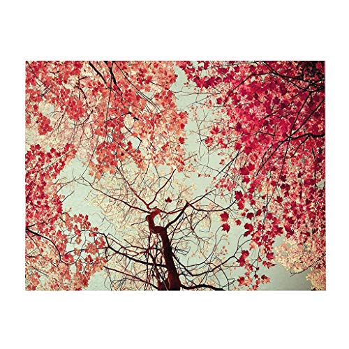 RKL Tapisserie de forêt de Ciel étoilé, tapisseries Douces de Polyester, Tissu de Fond de décoration de canapé de Chevet de Salon de Chambre à Coucher 150 * 130 CM (款式 Style : M-4)