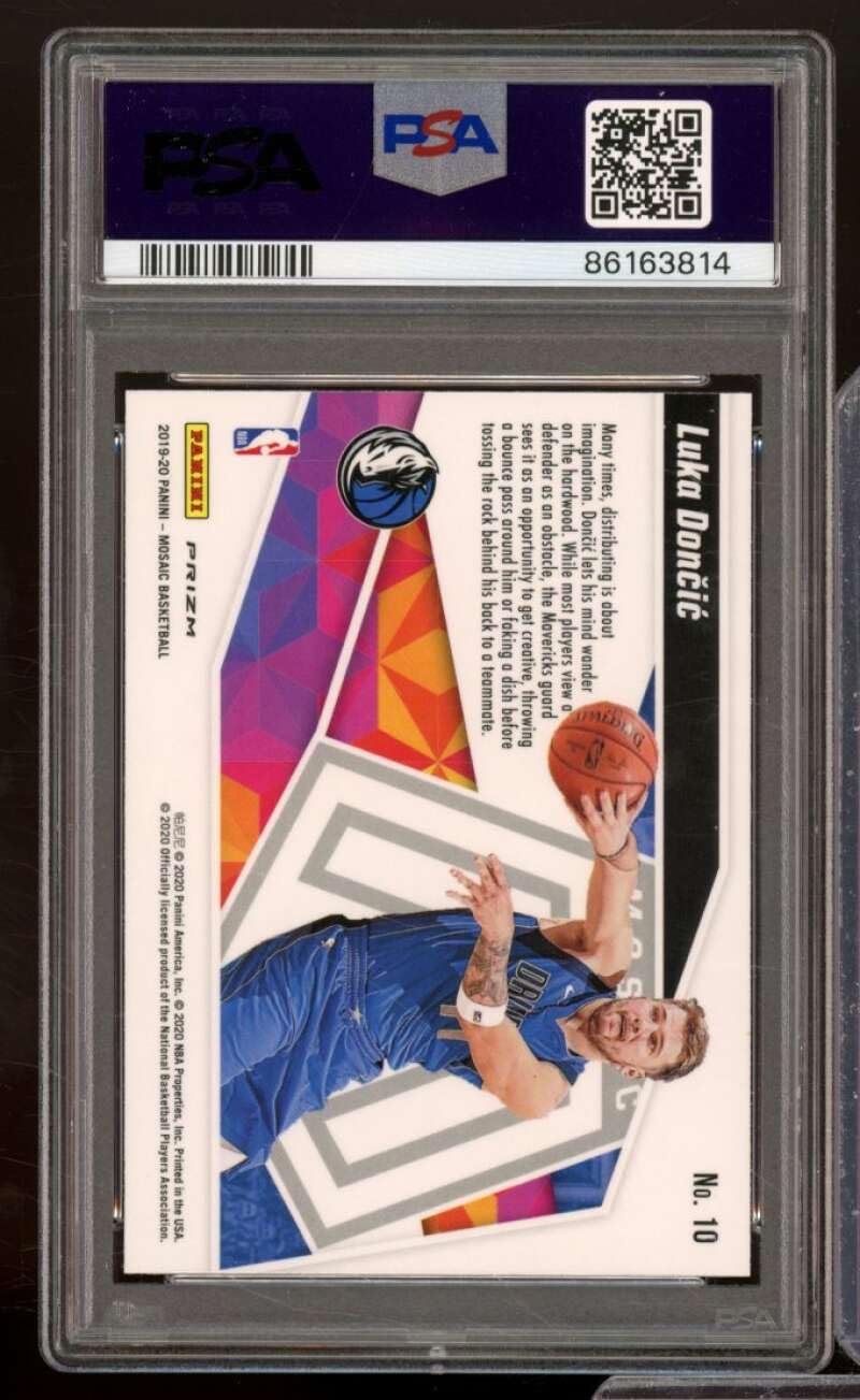 Amazon.com: Luka Doncic Card 2019-20 Panini Mosaic Give And Go #10