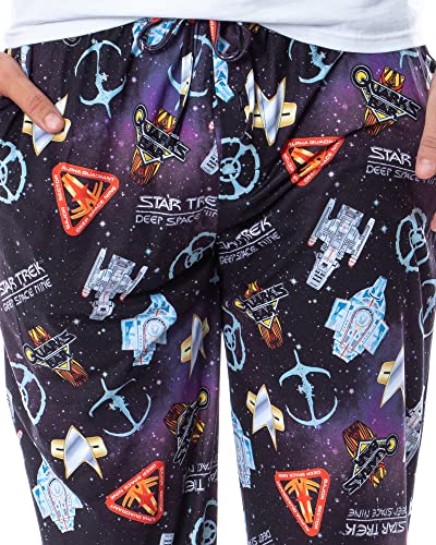 Star Trek Deep Space Nine DS9 Ships and Quarks Bar Mens' Pajama Pants3