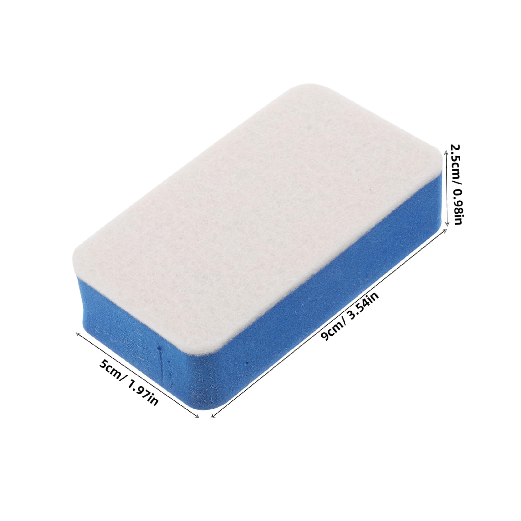 Éponges de Nettoyage Automobile 4 Pièces Eva pour Polissage