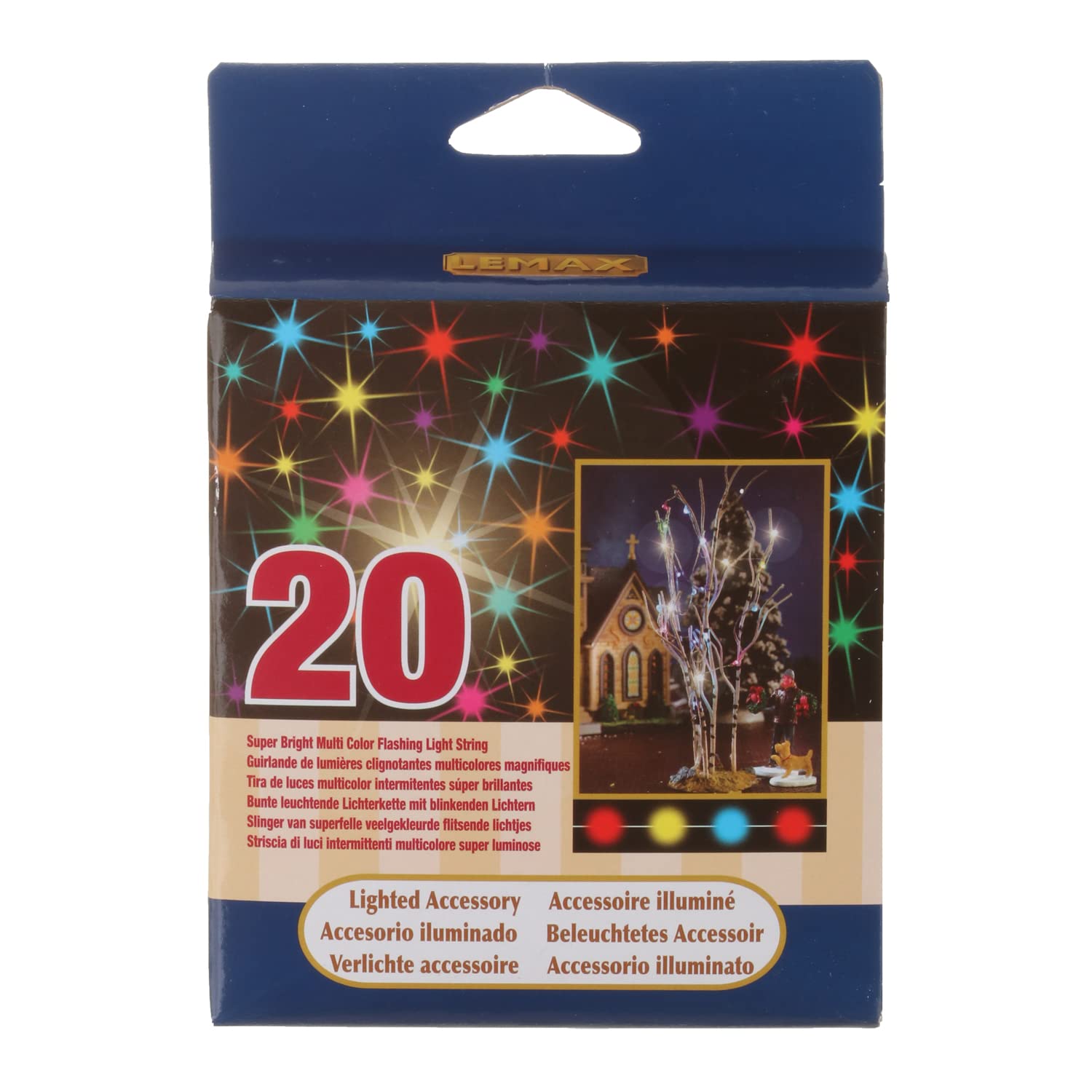 Amazon.com: Super Bright Multi Color Flashing Light String, Count