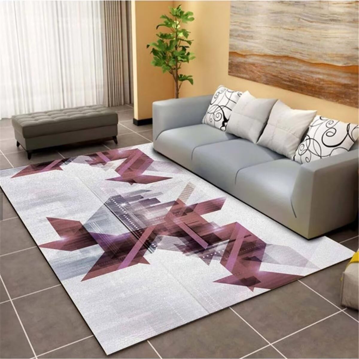 Tapis chambre enfant garçon doux et idéal pour l'éveil