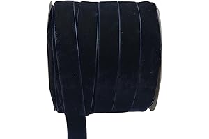 10 Yard Royal Blue Velvet Ribbon-1 Inch Thick Perfect for Hair Bows,...