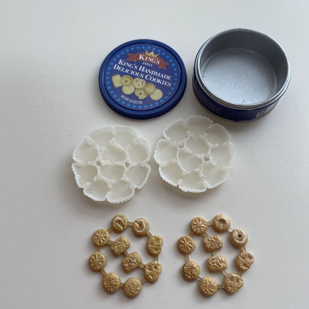 Amazon.co.jp: リーメント ぷちサンプル 3時のおやつ④ クッキー缶