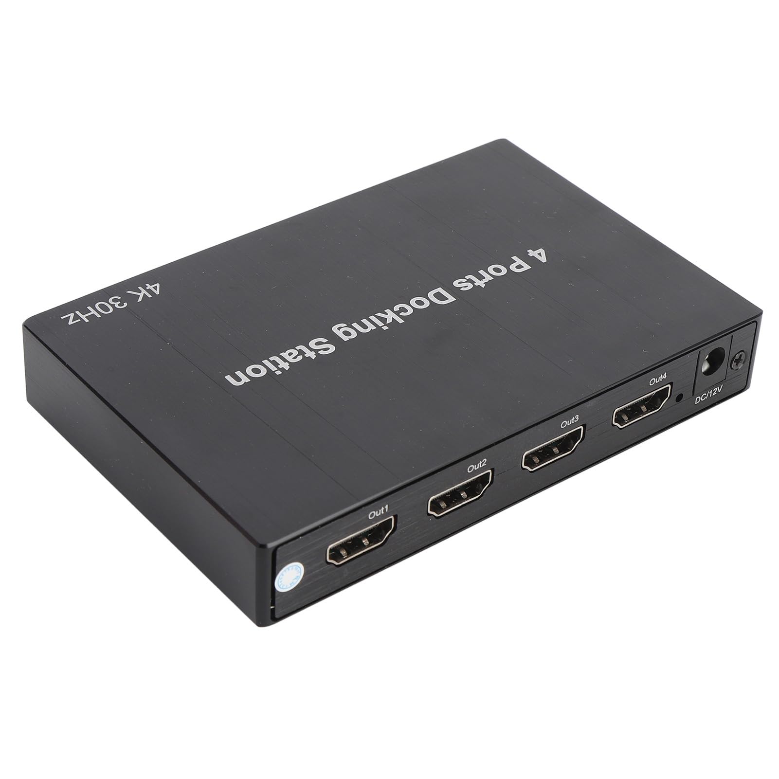 Ejoyous Adattatore Interfaccia Multimediale da USB 3.0 a HD, Docking Station a 4 Porte in Lega di Alluminio, Display Quadruplo 2X4K 30Hz 2X1080P 60Hz, per Streaming di Giochi da Ufficio su Vittorie
