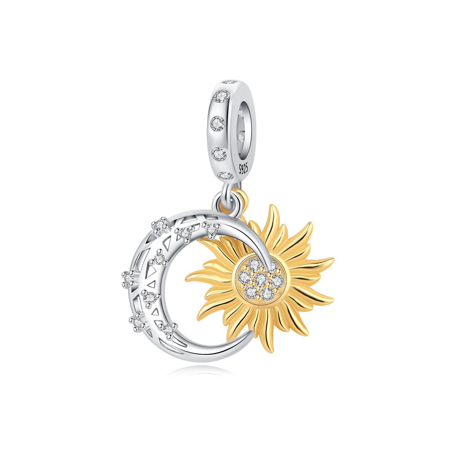 PANPOKI 925 Sterling Silber Charms Anhänger für Armband Char