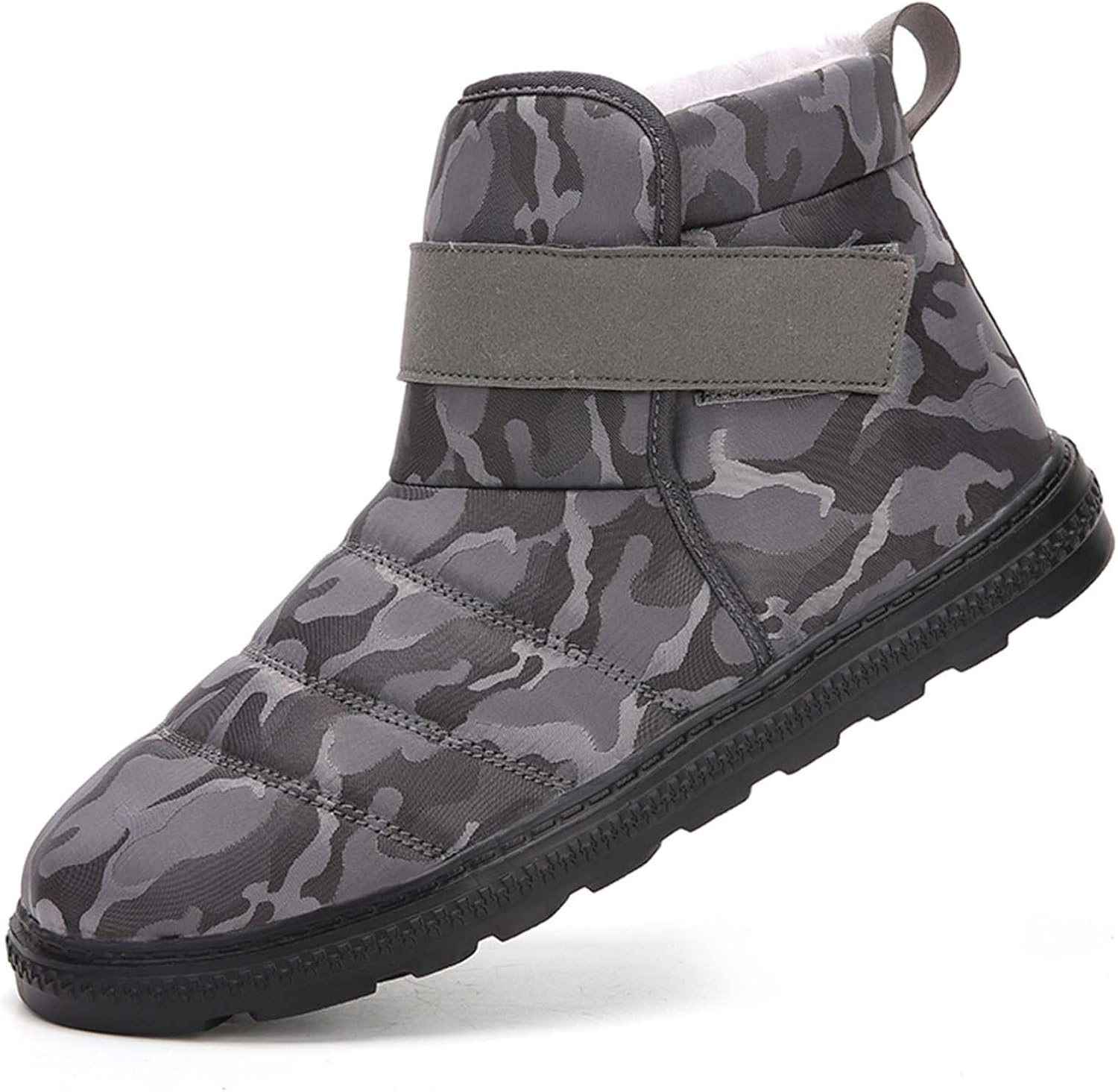 CERYTHRINA Winter Snow Ankle Boots Fur Lining Waterproof Outdoor Slip On Booties Sneakers for Women and Men