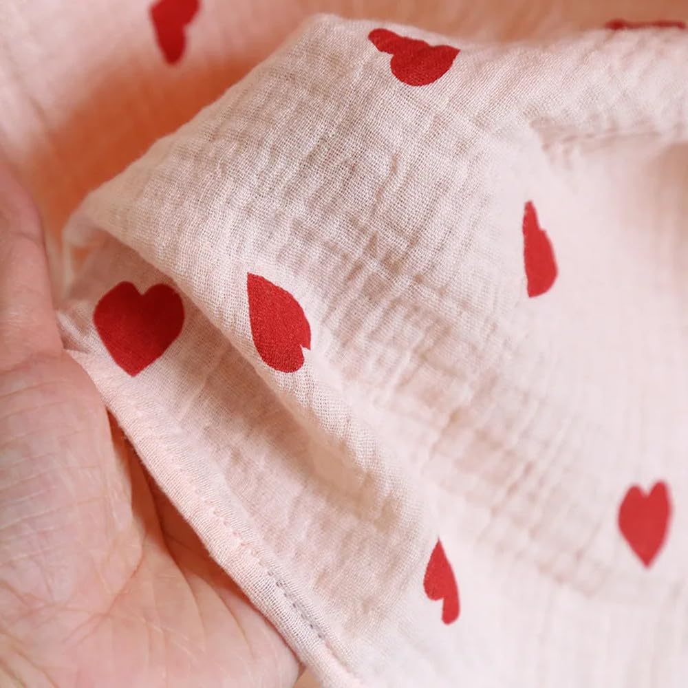 Camisón Para Mujer - Falda Para Dormir De Verano Para Mujer, Camiseta Sin Mangas Con Borde De Oreja De Madera Crepé De Algodón, Falda Con Cinturón De Amor, Cojín Para El Pecho, Vestido Para Cas