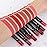 evpct 8Pcs Nude Pink Beige Ruby Rose Red Brown Mauve Matte Lipstick and Lip Crayon Lip Liner Pencil Pen Set for Women labial labiales mate magicos 24 horas originales pintalabios permanente 24 horas