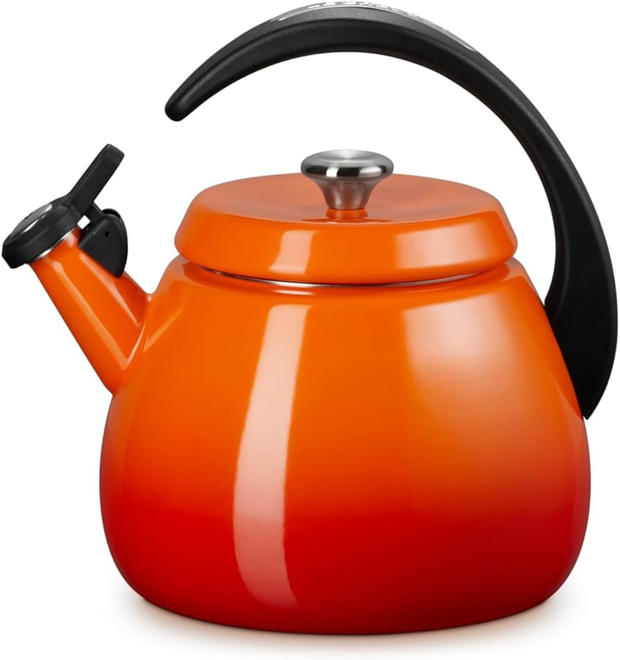 Amazon.com: Le Creuset Enamel on Steel Cloche Kettle, 2.2 qt