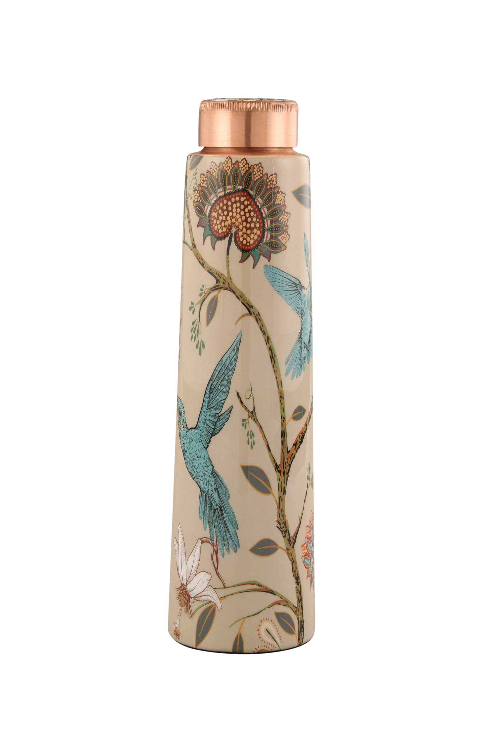 Ayurveda Copper Water Bottle - 1L Refreshing Taste -7