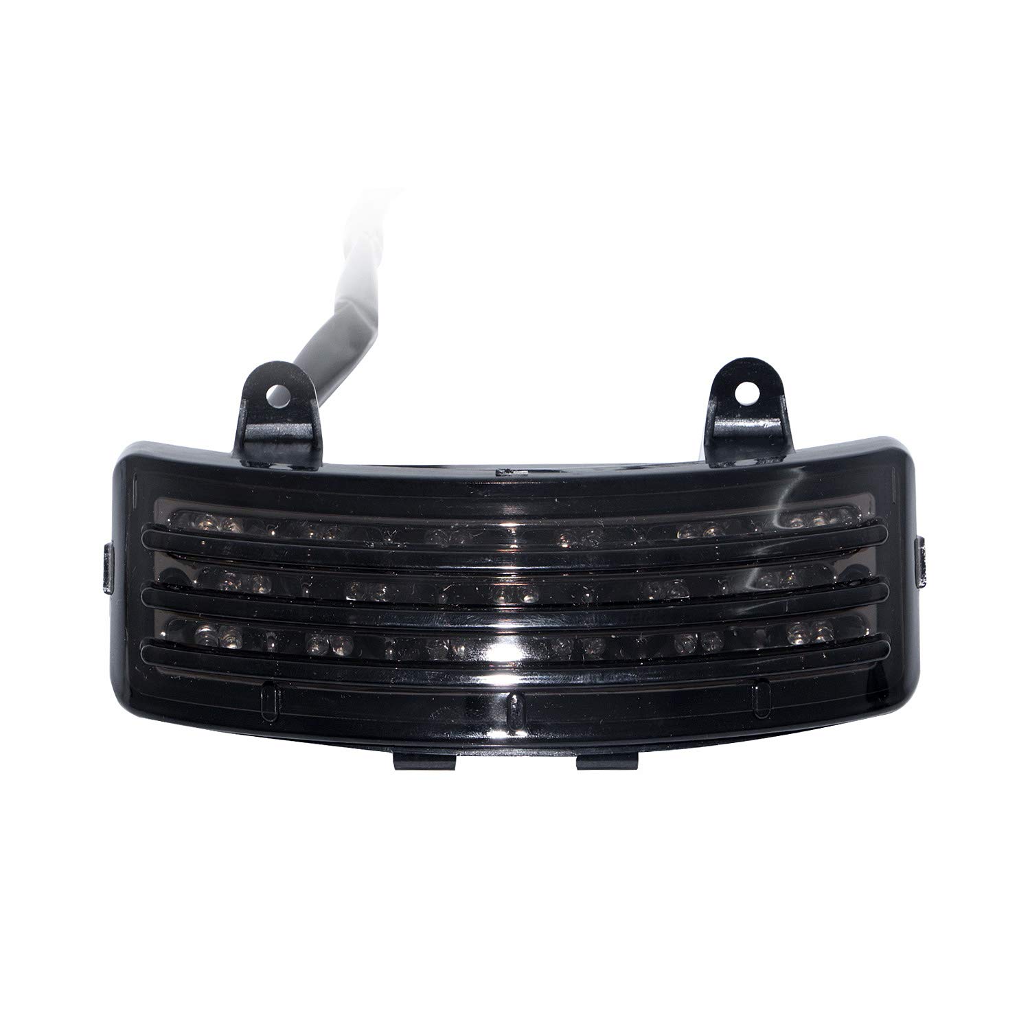 Motorcycle Smoke Tri-Bar Rear Fender LED Turn Signal Brake Light for Harley Street Glide Touring FLHX FLTRX