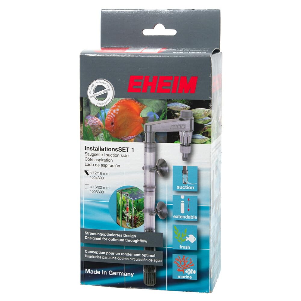 Eheim Noir Aquarium Filter Accessories Installationsset1