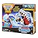Monster Jam, Mini Megalodon Race and Chomp Playset with 2 Mini Trucks, 1:87 Scale, Kids Toys for Boys and Girls Ages 4-6+