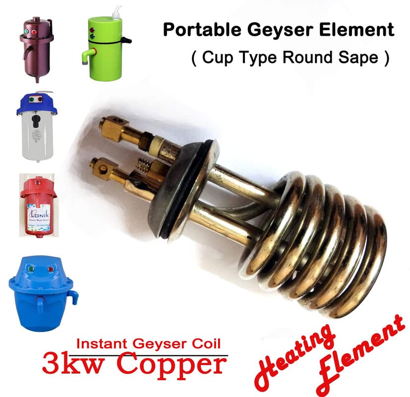 Buy Instant Water Geyser Heating Element with ISI for 1Ltr 3000w Online at  Low Prices in India - Amazon.in