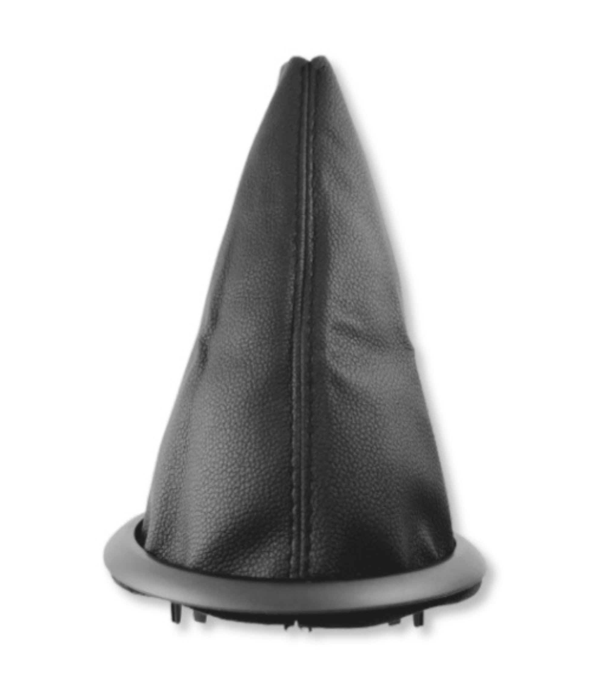 1neiSmartech Housse de levier de vitesse, roue, cadre extérieur noir Compatible avec Citroën C3 2003-2009, OEM 2403CV, 1606400280, 7589T8, 7589V0
